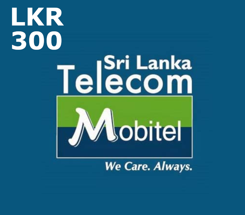 

Mobitel 300 LKR Mobile Top-up LK