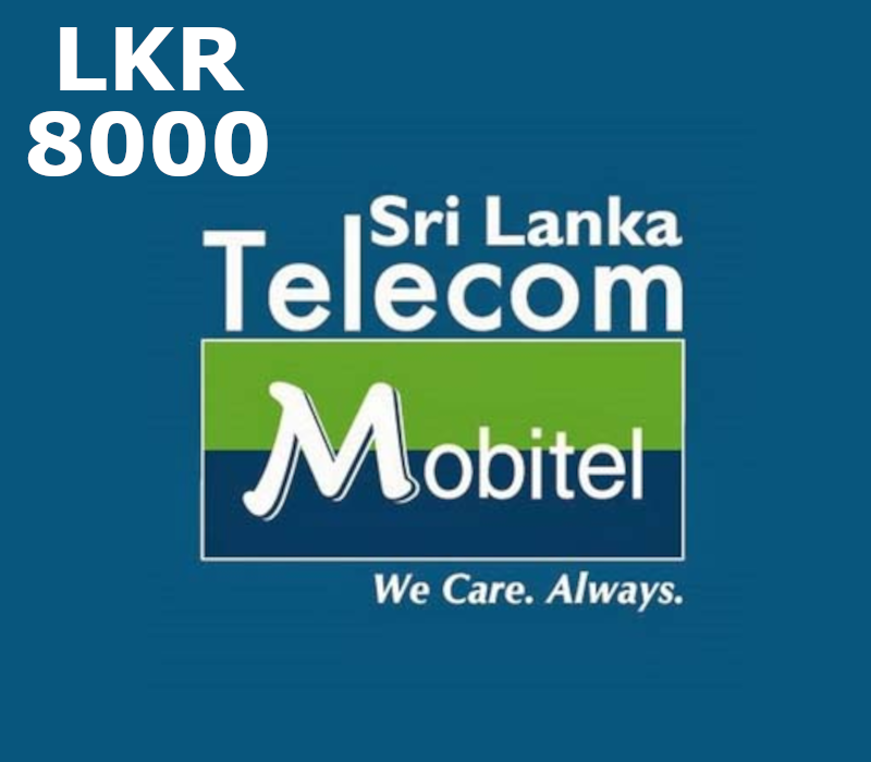 

Mobitel 8000 LKR Mobile Top-up LK