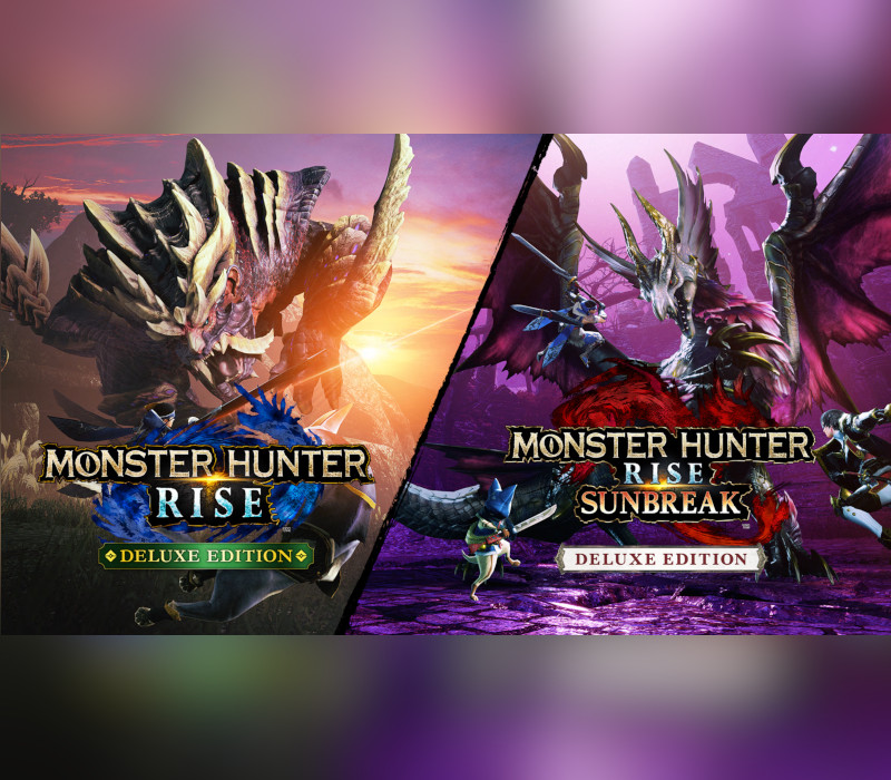 

Monster Hunter Rise + Sunbreak Deluxe Edition Bundle UK XBOX One / Xbox Series X|S / PC CD Key