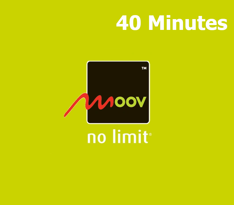 

Moov 40 Minutes Talktime Mobile Top-up CI