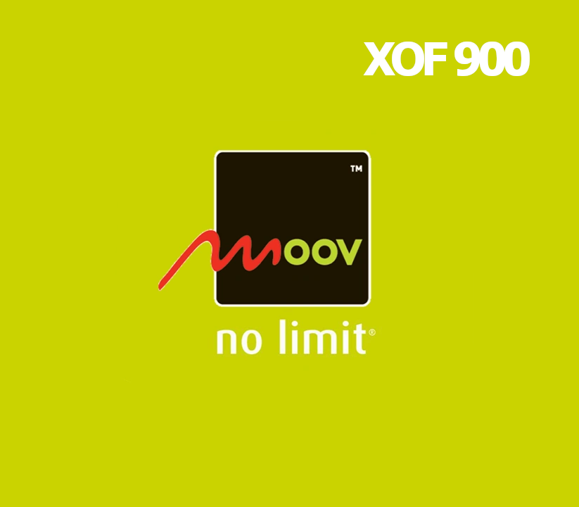 

Moov 900 XOF Mobile Top-up CI