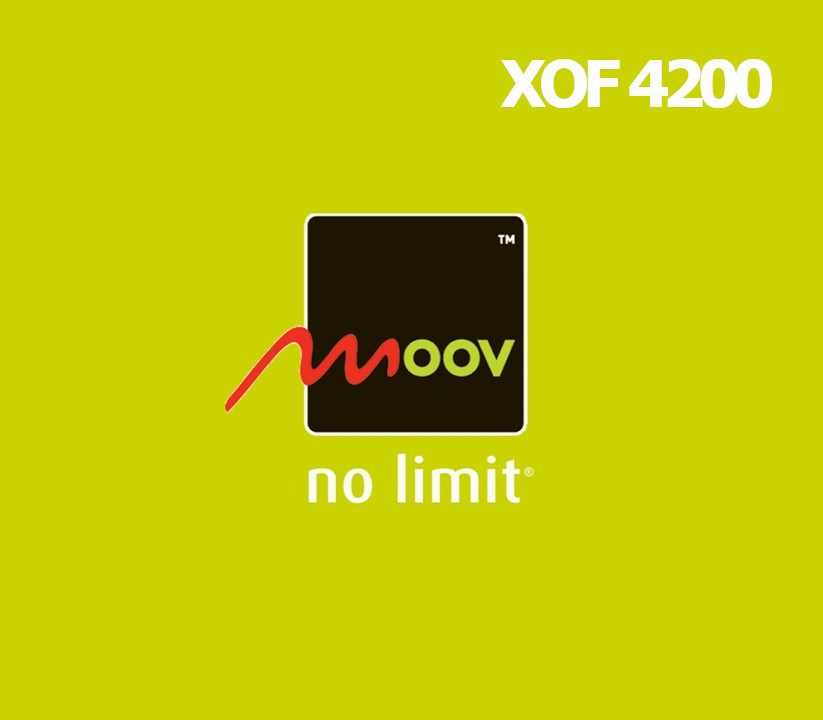 

Moov 4200 XOF Mobile Top-up BJ