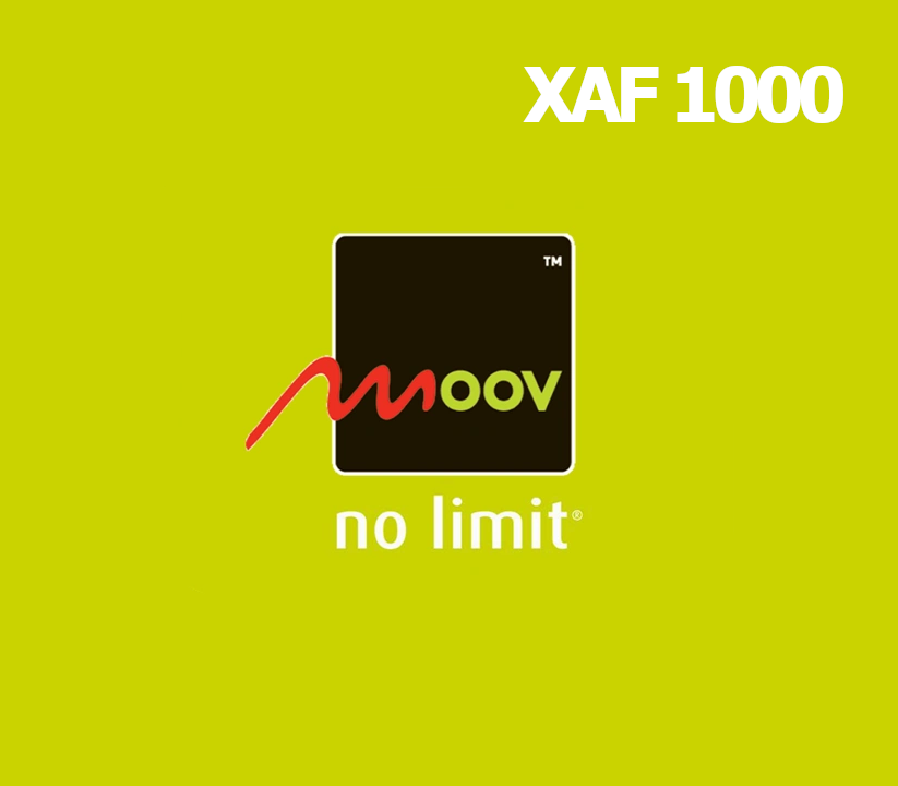 

Moov 1000 XAF Mobile Top-up TD