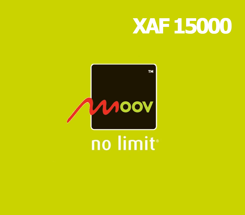 

Moov 15000 XAF Mobile Top-up TD