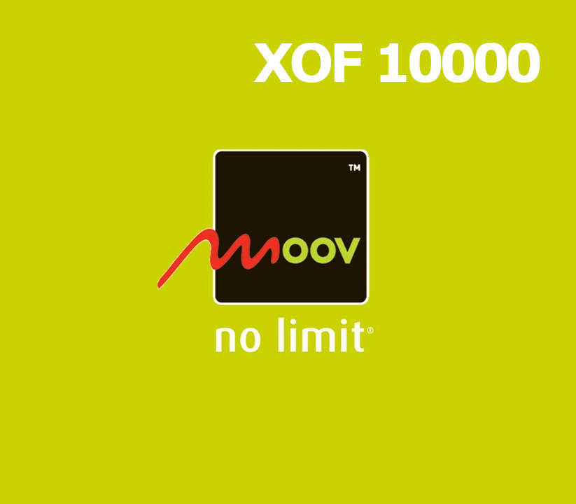 

Moov 10000 XOF Mobile Top-up NE