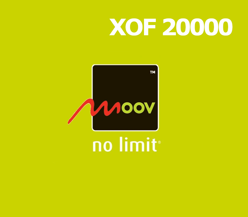 

Moov 20000 XOF Mobile Top-up NE