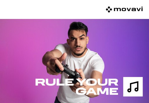 Movavi Video Editor 2023 - Rule Your Game Music Pack DLC PC Steam CD Key screenshot 1