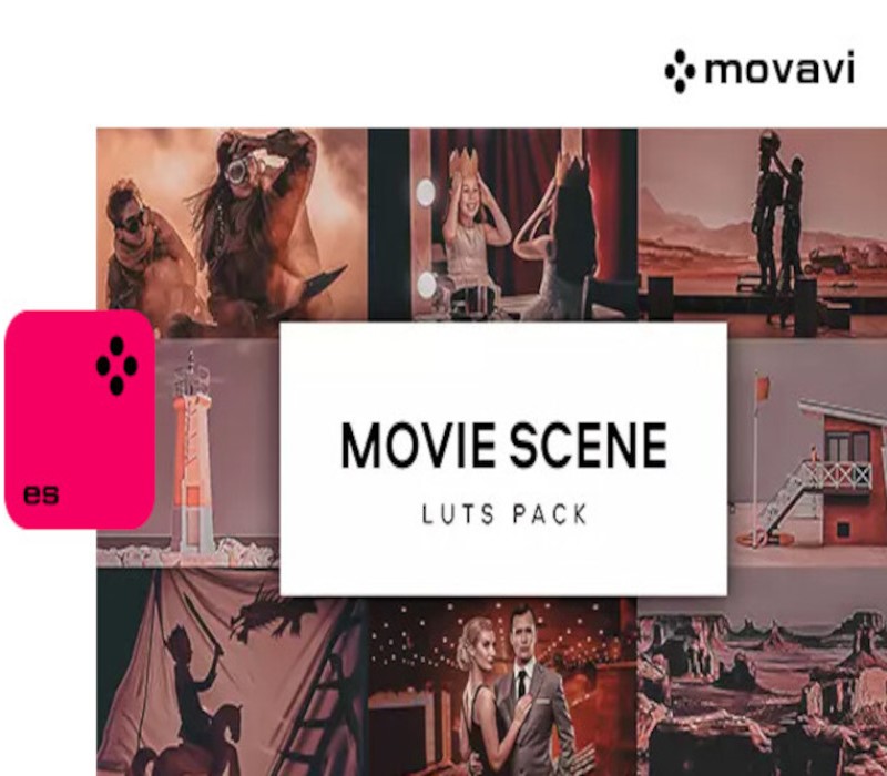 cover Movavi Video Suite 2024 - Movie Scene LUTs Pack DLC Steam CD Key (Lifetime / 1 PC)