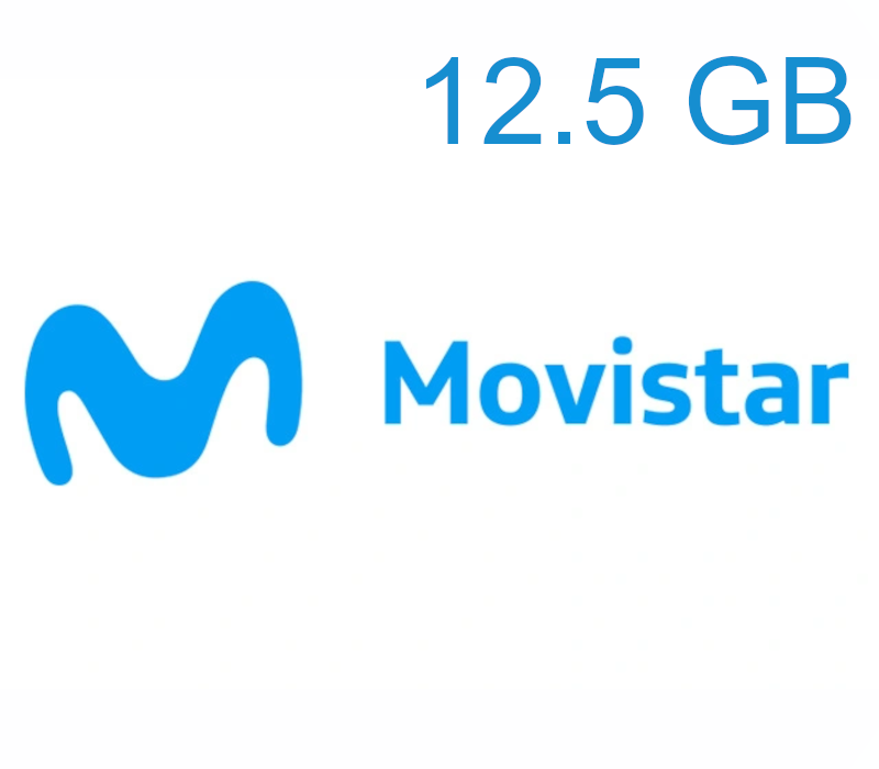 

Movistar 12.5 GB Data Mobile Top-up SV