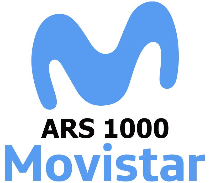 

Movistar 1000 ARS Mobile Top-up AR