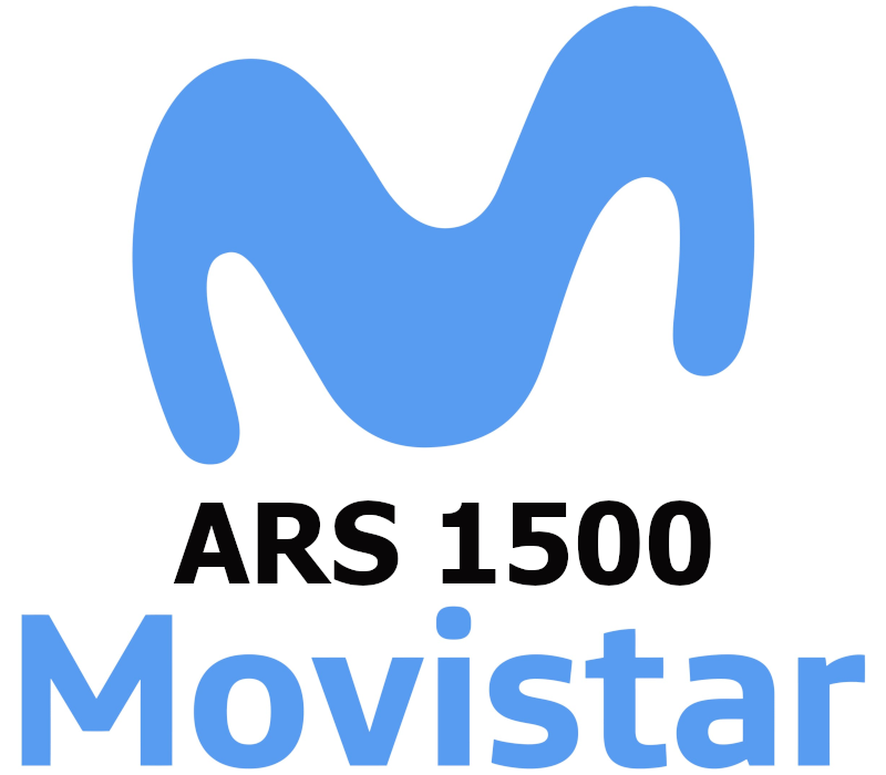 

Movistar 1500 ARS Mobile Top-up AR