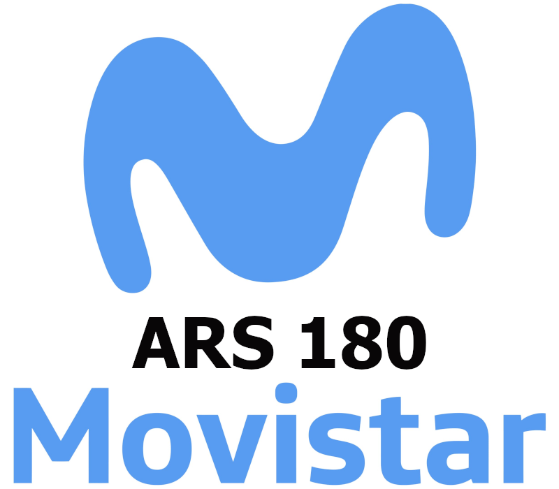 

Movistar 180 ARS Mobile Top-up AR