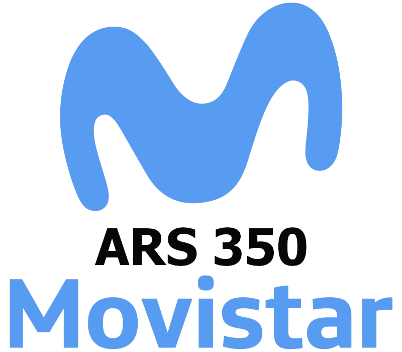 

Movistar 350 ARS Mobile Top-up AR