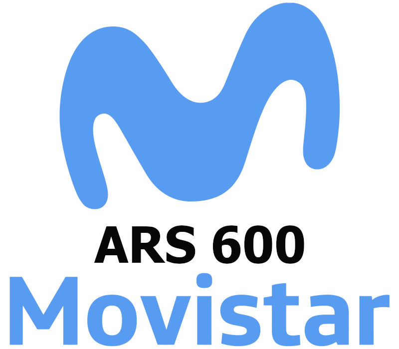 

Movistar 600 ARS Mobile Top-up AR