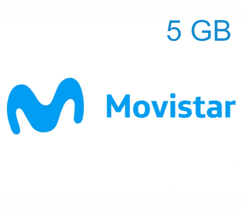 

Movistar 5 GB Data Mobile Top-up CO