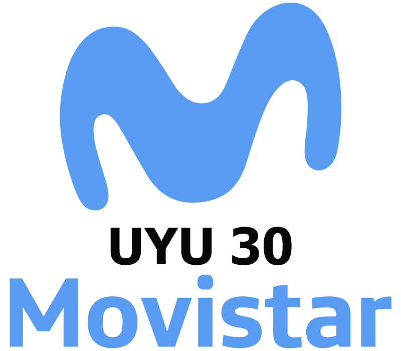 

Movistar 30 UYU Mobile Top-up UY