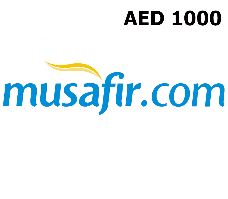 

Musafir.com 1000 AED Gift Card AE