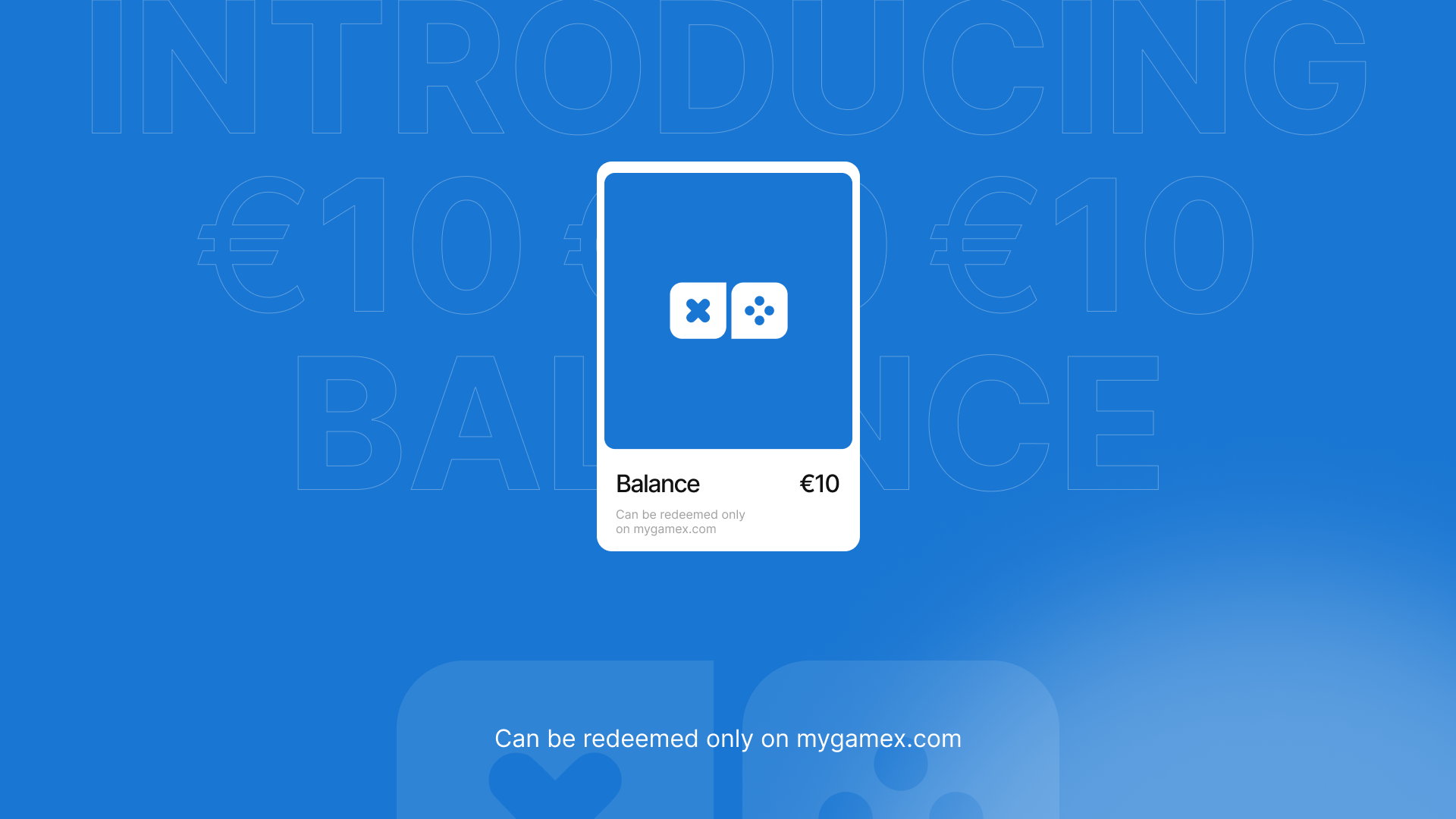 MyGameX €10 Balance Gift Card