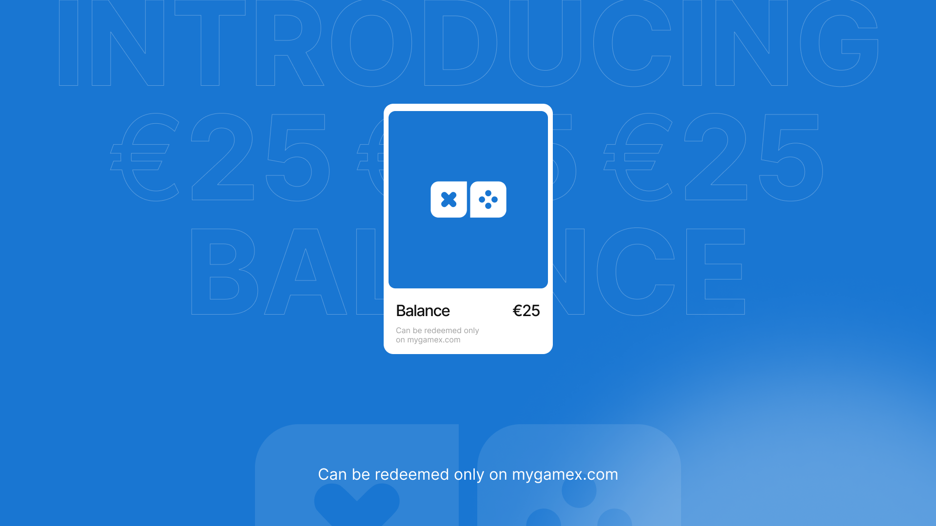 MyGameX €25 Balance Gift Card