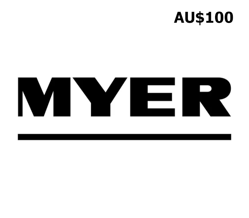 

Myer AU$100 Gift Card AU