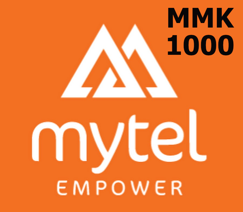 

Mytel 1000 MMK Mobile Top-up MM