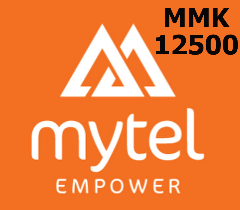 Mytel 12500 MMK Mobile Top-up MM