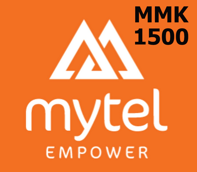 

Mytel 1500 MMK Mobile Top-up MM