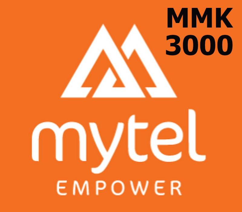 

Mytel 3000 MMK Mobile Top-up MM