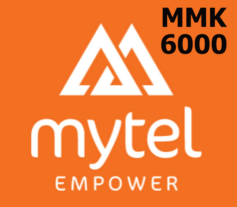 

Mytel 6000 MMK Mobile Top-up MM