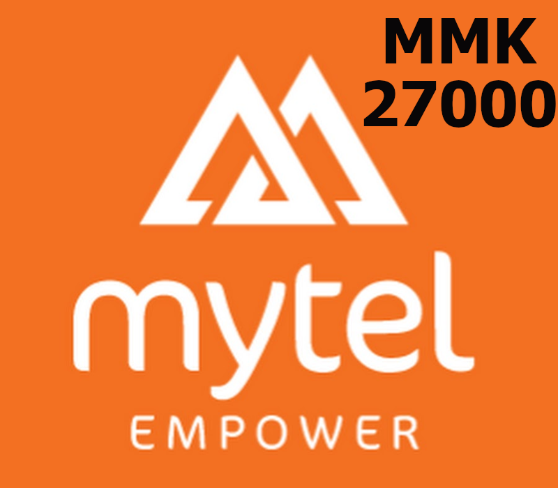 

Mytel 27000 MMK Mobile Top-up MM