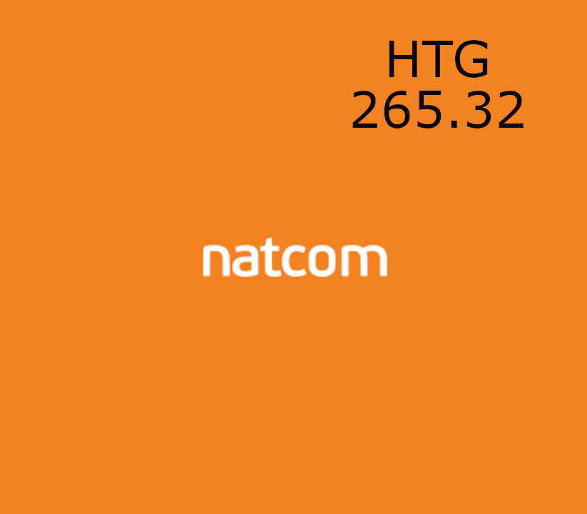 

Natcom 265.32 HTG Mobile Top-up HT