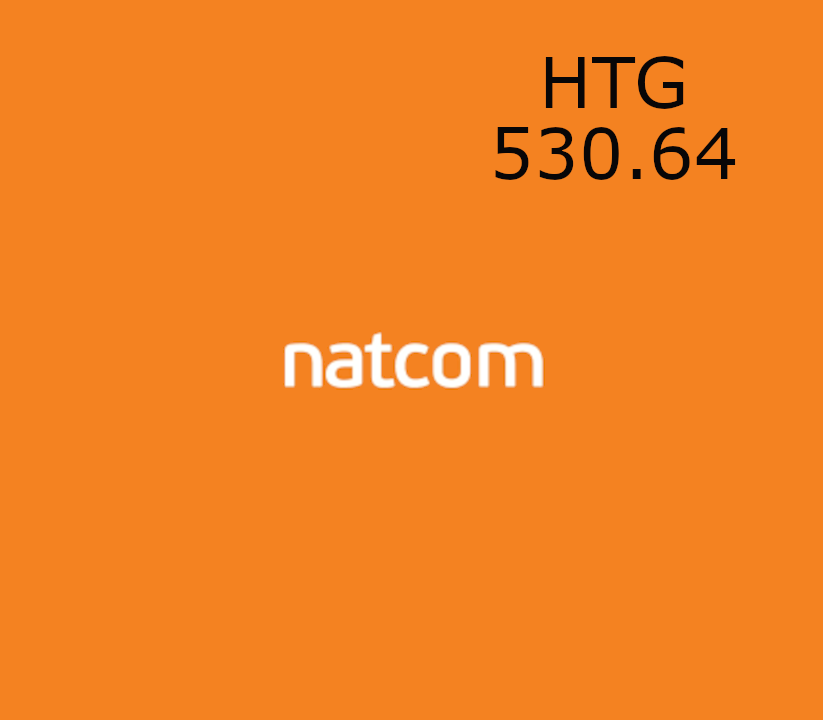 

Natcom 530.64 HTG Mobile Top-up HT