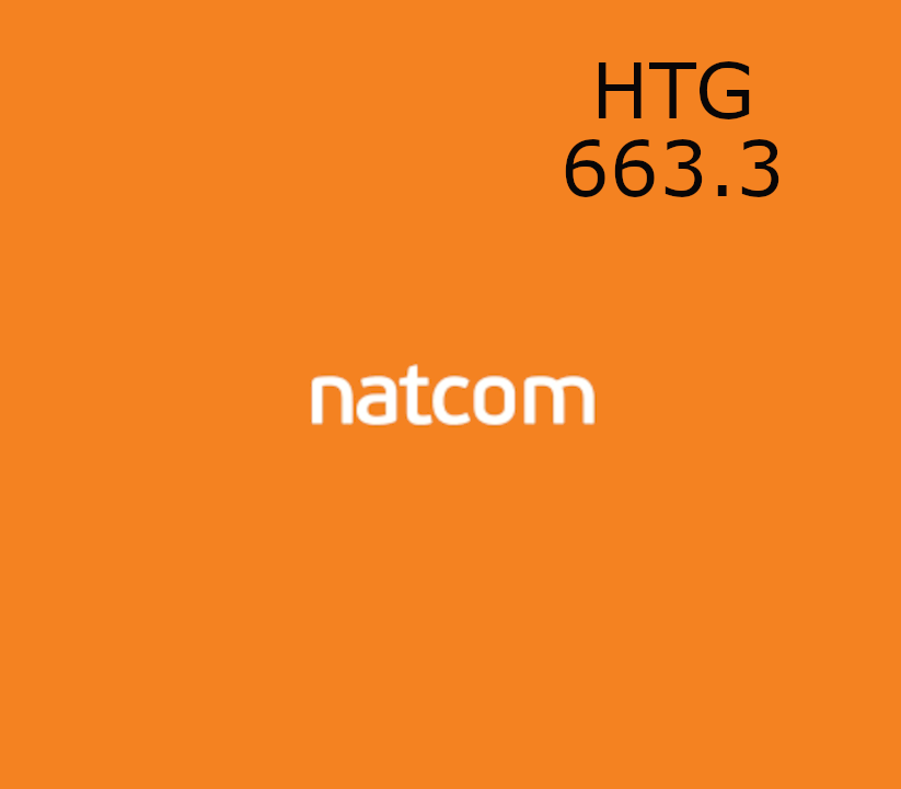 Natcom 663.3 HTG Mobile Top-up HT