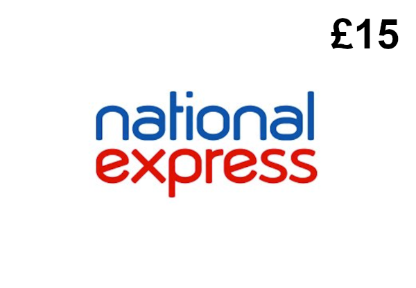 National Express £15 Gift Card UK