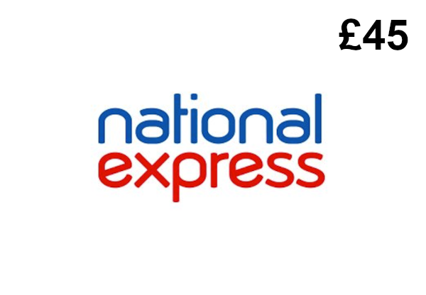 National Express £45 Gift Card UK