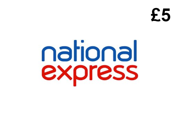 National Express £5 Gift Card UK