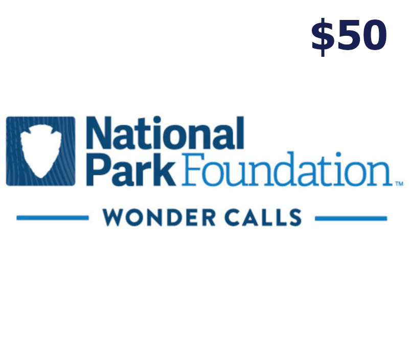 National Park Foundation $50 Gift Card US