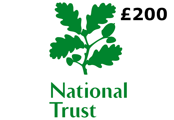 National Trust £200 Gift Card UK