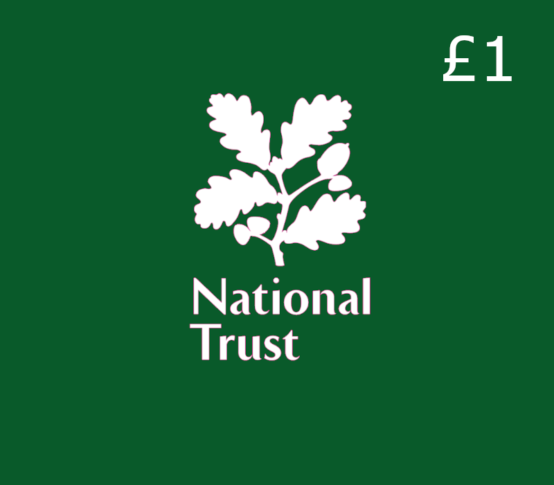 National Trust £1 Gift Card UK Cover