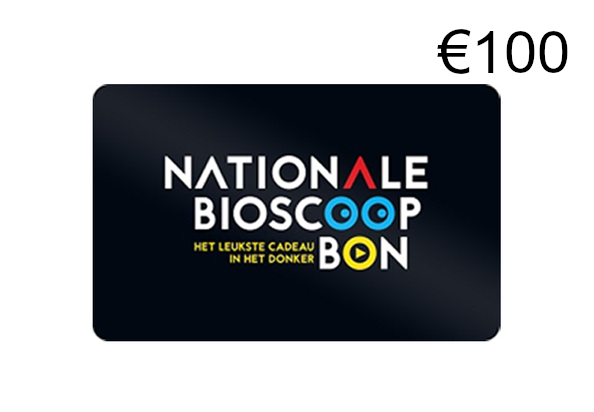 Nationale Bioscoopbon €100 Gift Card NL