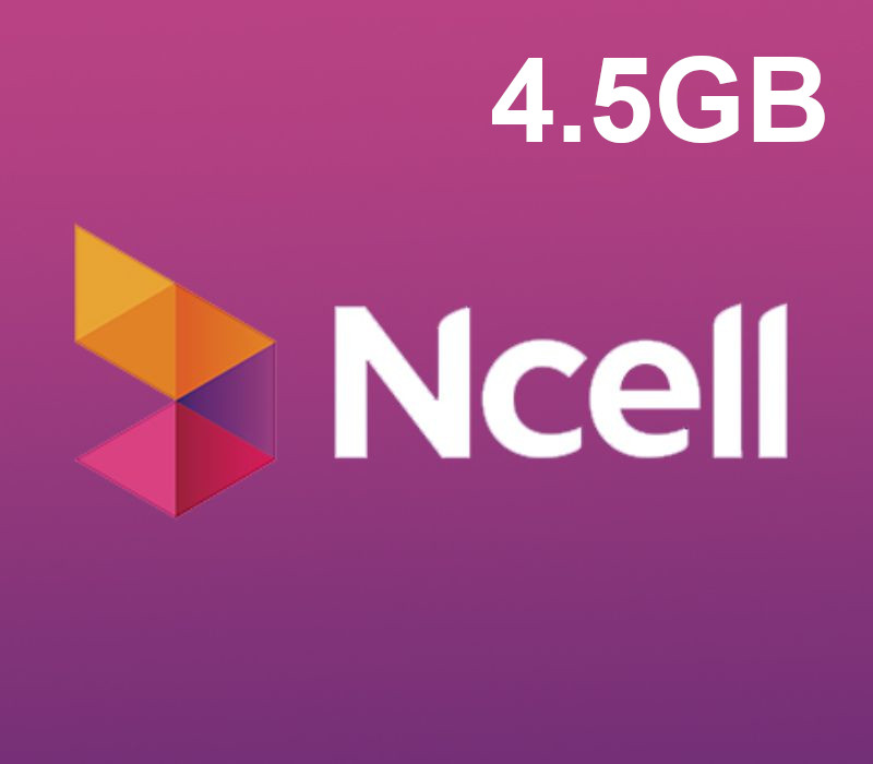 

NCell 4.5GB Data Mobile Top-up NP