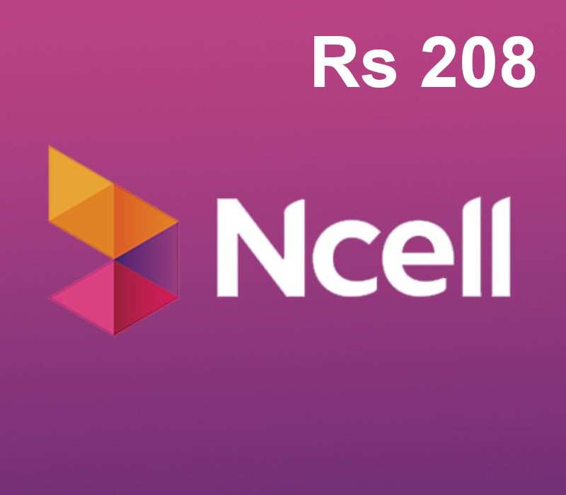 

NCell Rs208 Mobile Top-up NP