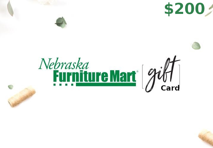 Nebraska Furniture Mart $200 Gift Card US
