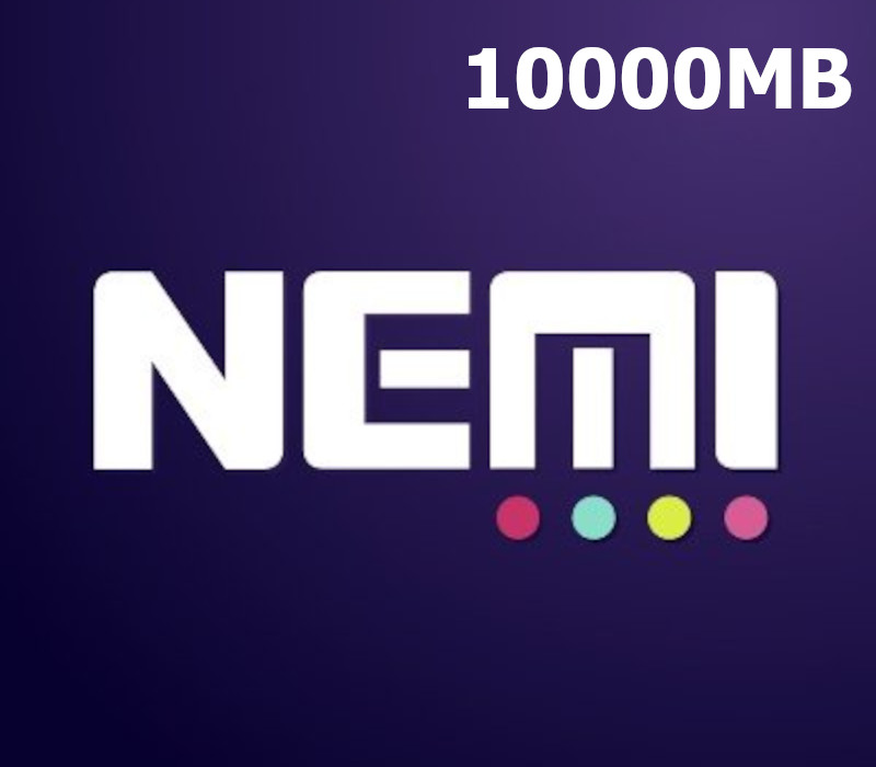 

Nemi 10000MB Data Mobile Top-up MX