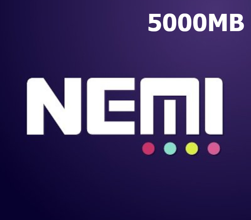 

Nemi 5000MB Data Mobile Top-up MX