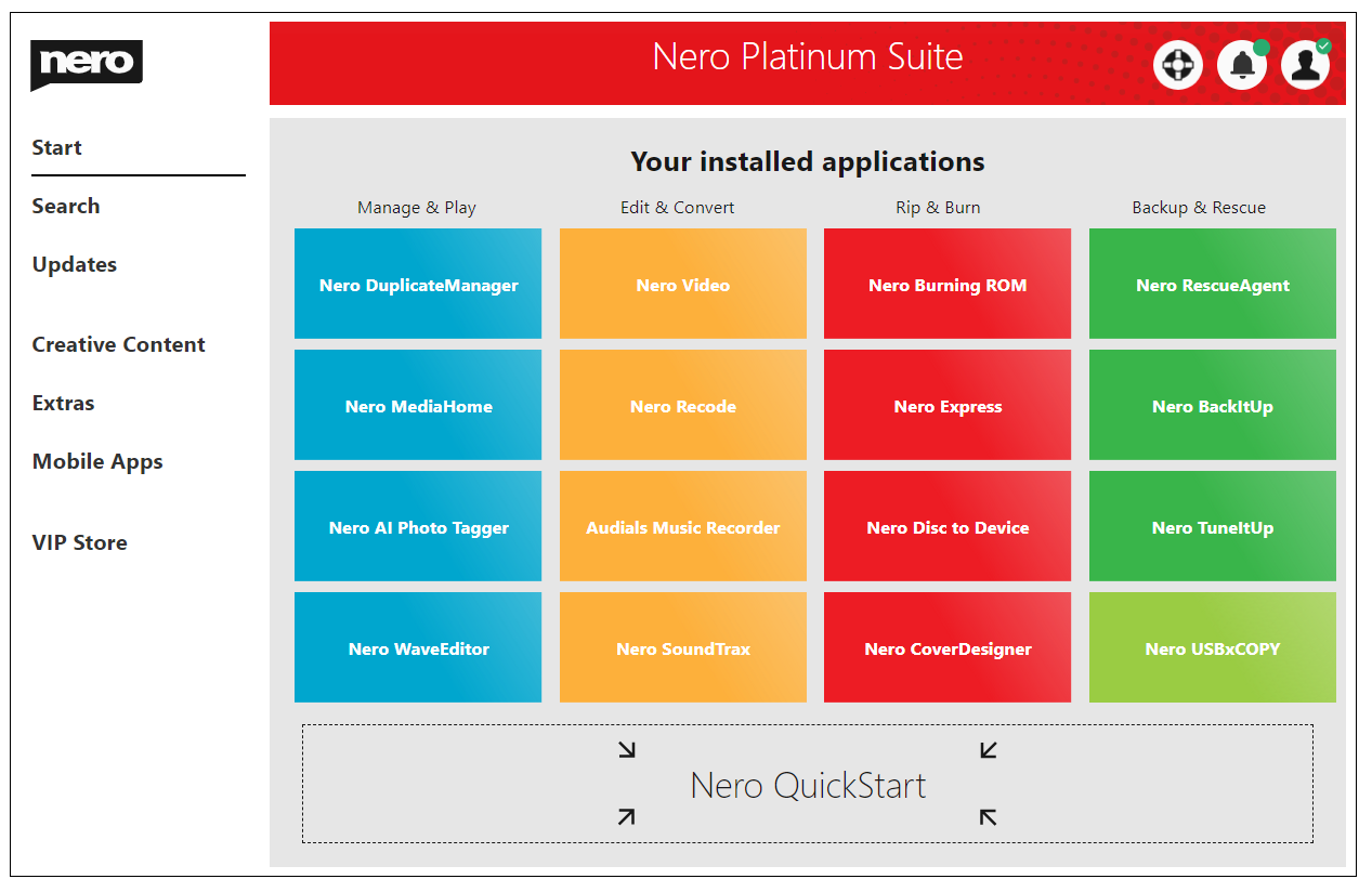 Nero Platinum Unlimited 2021 Key (Lifetime / 1 PC)