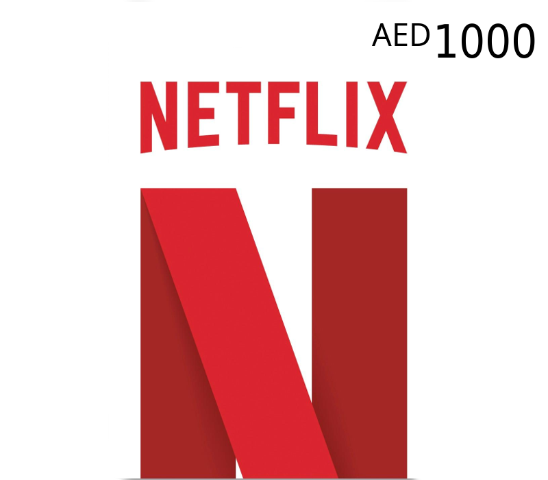 

Netflix Gift Card AED 1000 AE