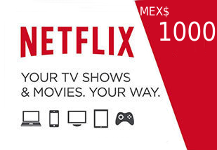 Netflix Gift Card MXN 1000 MX