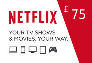 Netflix Gift Card £75 UK