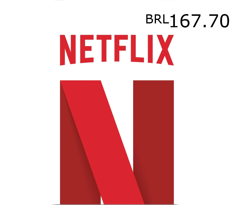 

Netflix Gift Card BRL 167.70 BR